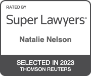 Natalie Nelson - Super Lawyers Badge